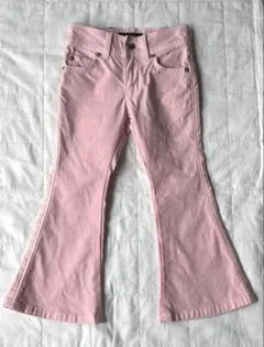 ★SOMETHING EDWIN★ピンク フレアパンツ 100cm ブーツカット