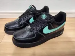 Nike Air Force 1 Lowブラックティファニー28cm鑑定済正規品 - メルカリ