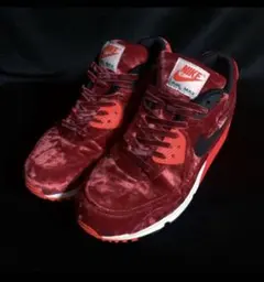 値下げNIKE AIR MAX 90 RED VELVET 27.5