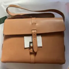 お値下げ 未使用 日本製 ポールスミス ヌメ革ショルダーバッグ