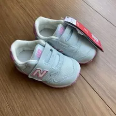 ベビーシューズ　ニューバランス　NB スニーカー　ファーストシューズ　水色　12