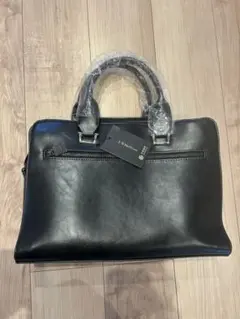 ブラックレザービジネスバッグ新品未使用