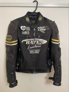 BATES メンズライダース 希少！BATES × kawasaki 本革 レザー ライダースジャケット LL - メルカリ