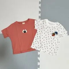 キッズ Tシャツ 2枚セット ユニクロ アカホン まとめ売り 男女兼用 半袖のサムネイル