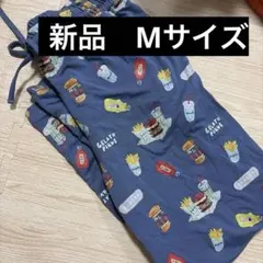 新品未使用　値下げ可ジェラート ピケ　ハンバーガー　パジャマ　パンツのサムネイル