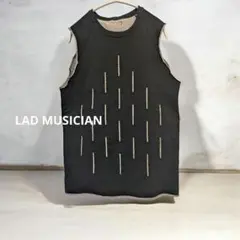 名作 LAD MUSICIAN カットオフ ノースリーブスウェット ベスト 44のサムネイル