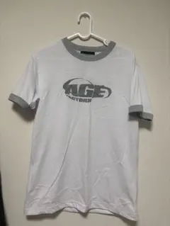 AGE FACTORY ロゴ リンガーTシャツ ブラック - メルカリ