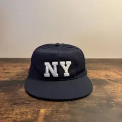 NY ベースボールキャップ ネイビー