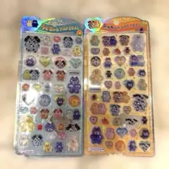 【新作】mojojojo うるちゅるポップシール2種セット