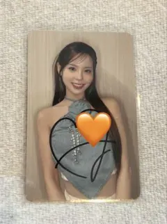 NiziU MAKO マコ　ホールツアー　サイン入りトレカ　C賞