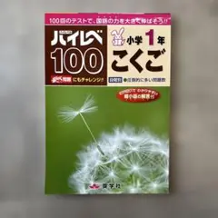 ハイレベ100小学1年こくご 100回のテストで、国語の力を大きく伸ばそう!!