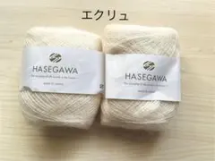 シルクハセガワ　スーパーキッドモヘア　セイカ　2玉50g エクリュ