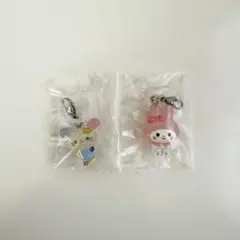 サンリオキャラクターズ ゆるっとめじるしアクセサリー　ウサハナ　マイメロ