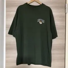 FREAK'S STORE ビッグシルエットワンポイント刺繍 Tシャツ グリーンのサムネイル