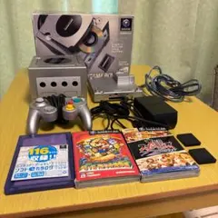 ゲームキューブ 本体 シルバー ゲームボーイプレイヤー他付き