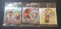 ワンピース　大海賊シールウエハース13 　3枚セット