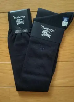 버버리스 버버리 다크 블루 하이 삭스 25cm 길이의 호스