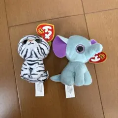 Ty ぬいぐるみ Blizz & Peanut セット
