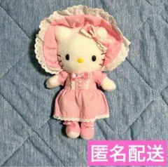 【匿名配送】ハローキティ展　　50周年　マスコットホルダー　フリル　ロリータ