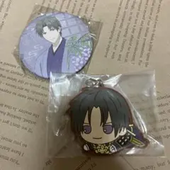 とうらぶ　へし切長谷部　缶バッジ　ラバマス　セット