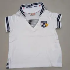 ミキハウス mikihouse セーラーカラー Tシャツ 90のサムネイル