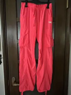 G-fit エアパンカーゴロングパンツ ネオンピンク
