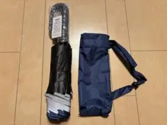 折りたたみ傘 自動開閉　耐強風　撥水加工　UVカット　ブルー