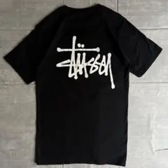 STUSSY　ステューシー　ショーンフォントロゴ　ベーシック　Tシャツ　美品