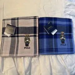 POLO RALPH LAUREN ポロラルフローレン　タオルハンカチ　ポロベア
