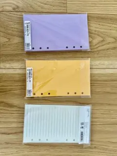 KNOXバイブルサイズ　システム手帳用リフィル