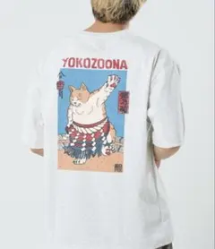 CORISCO yokozoona 相撲 浮世絵 猫 横綱 Size:XL