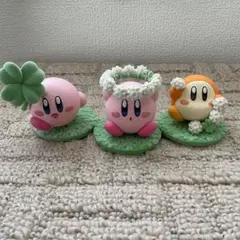 星のカービィ　Fluffy Puffy MINE カービィたちの花あそび　3種