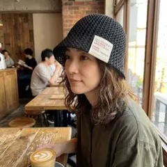 THEATRE PRODUCTS シアタープロダクツ BROWNメッシュハット黒のサムネイル