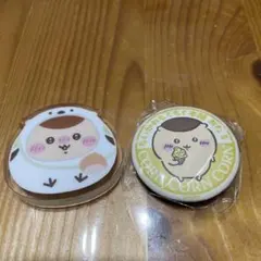 新品 もぐもぐ本舗 おたる シマエナガ アクリルスタンド 缶バッジ 쿠리만쥬