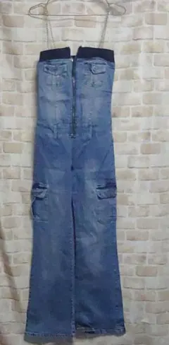 デニムサロペット オーバーオール