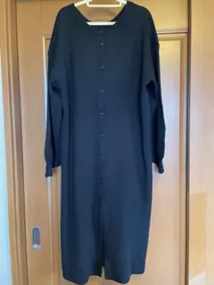 専用♡ shushu じまちゃん 黒 ロングカーディガン ニット 3way