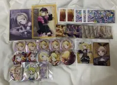 鏡音リン　プロセカ　ピアプロ　まとめ売り　グリッター缶バッジ　グリ缶