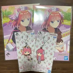 五等分の花嫁 夢のひととき 中野二乃 イラストボード ラバーストラップ