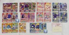 アイカツカード セブンイレブン 復刻カード 85枚 まとめ売り 台座3個