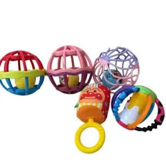 赤ちゃんのおもちゃ まとめ売り ベビー ガラガラ 知育玩具