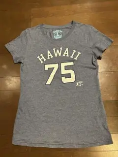 【未使用】HALEIWA HAPPY MARKET Tシャツ ブルー　ハワイのサムネイル