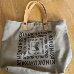 KINOKUNIYA ベージュ トートバッグ