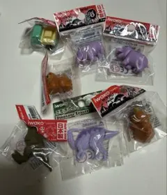 【新品】iwakoおもしろ消しゴム 恐竜