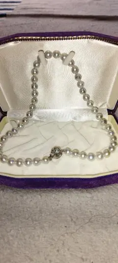 極希少☆美品】本真珠 あこや真珠 ベビーパール ネックレス 3mm 42cm 