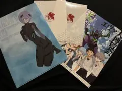【クリアファイル】エヴァンゲリオン 2種3枚　＋おまけ