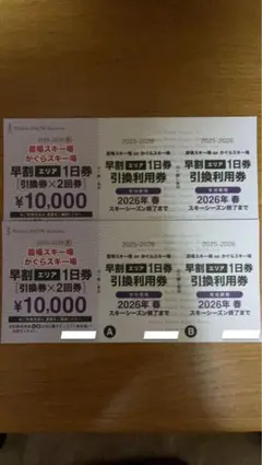 2025年最新】かぐらスキー場リフト券の人気アイテム - メルカリ