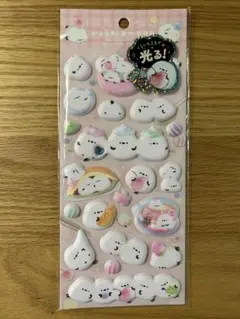 【新品】もっちもちシール　しまえなが　クーリア　光る