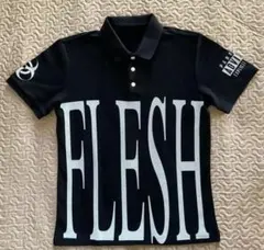 FLESH y2k opium swag archive 00s ポロシャツ 黒 - メルカリ