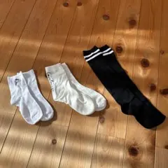 キッズ靴下セット（ホワイト・ブラック）