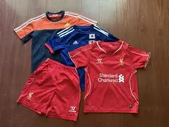 ジュニア【140】　サッカーウェア　まとめ売り